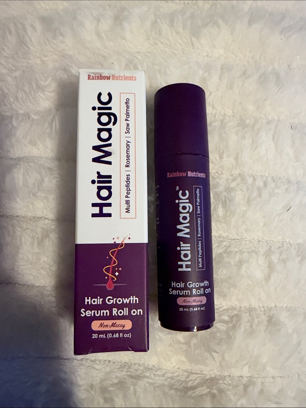 Hair Magic Hair Growth Serum Roll-On - Purple